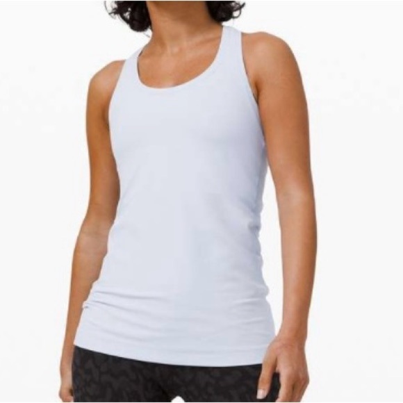 lululemon athletica Tops - Lululemon Cool Racerback II - very light blue